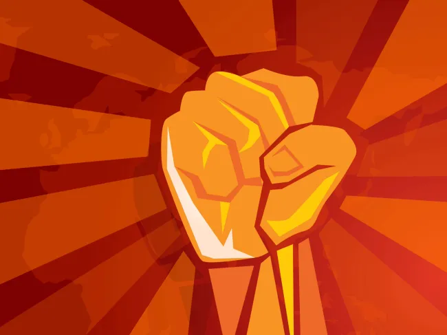 socialist fist